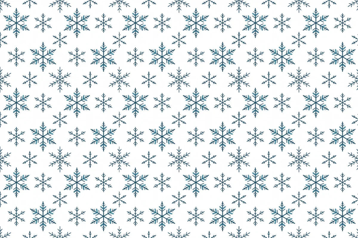 Winter Snowflakes Seamless Papers - CraftNest - Digital Crafting and Art