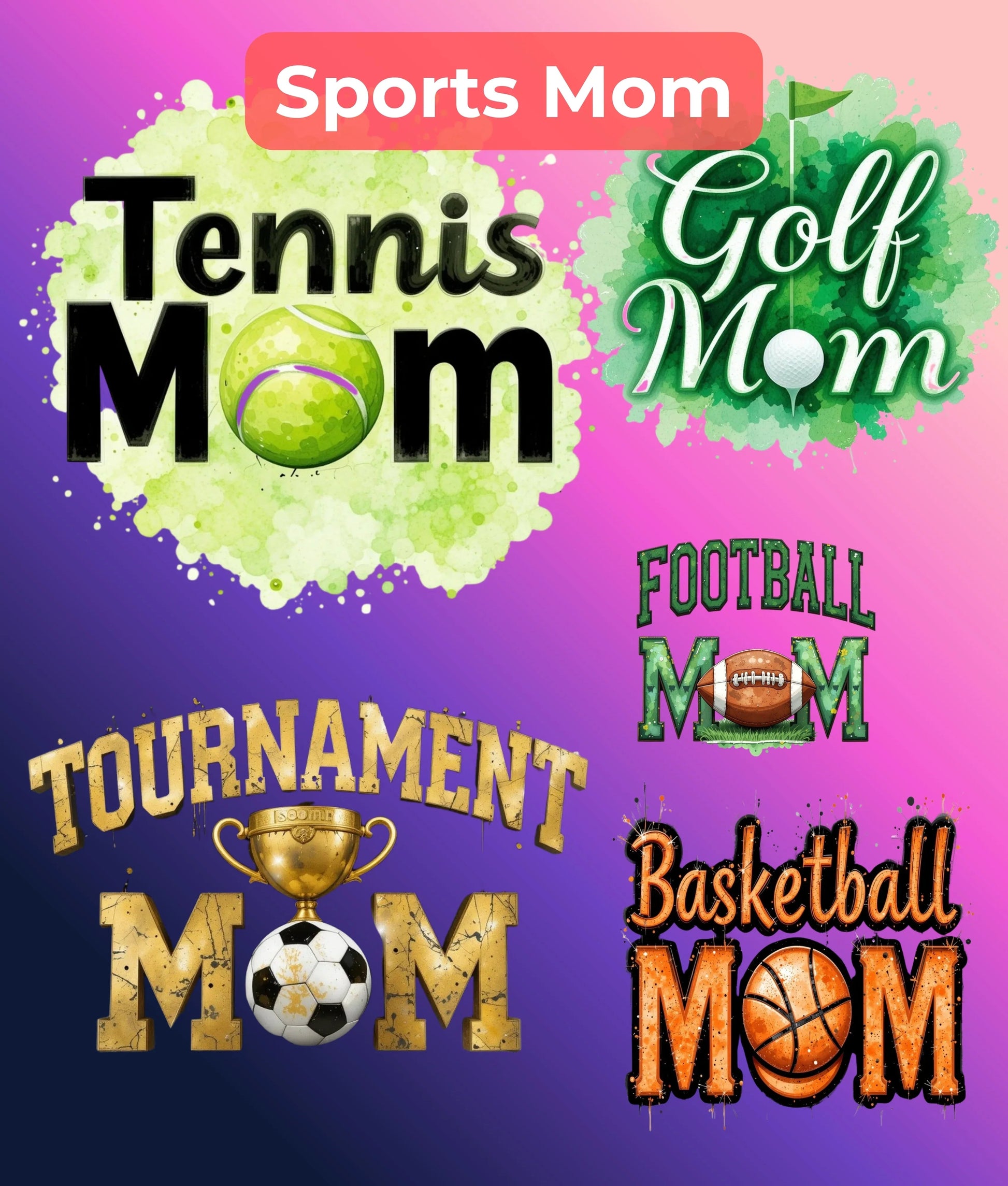 Mom Life Clipart Bundle - CraftNest - Digital Crafting and Art