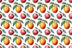 Summer Fruits Seamless Papers - CraftNest - Digital Crafting and Art
