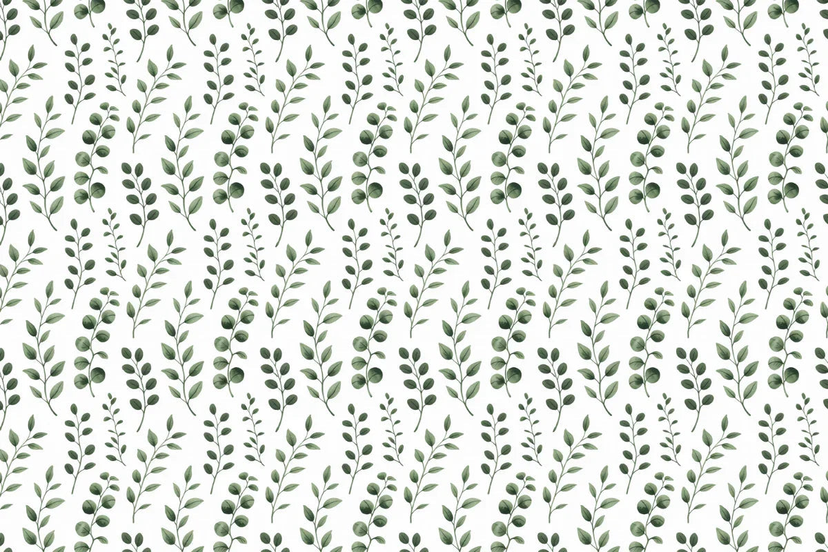 Eucalyptus and Leafy Branches Seamless Papers - CraftNest - Digital Crafting and Art