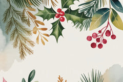 Festive Botanicals Background Papers - CraftNest - Digital Crafting and Art