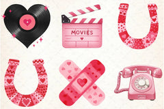 Valentine's Day Clipart Bundle  2 - CraftNest - Digital Crafting and Art