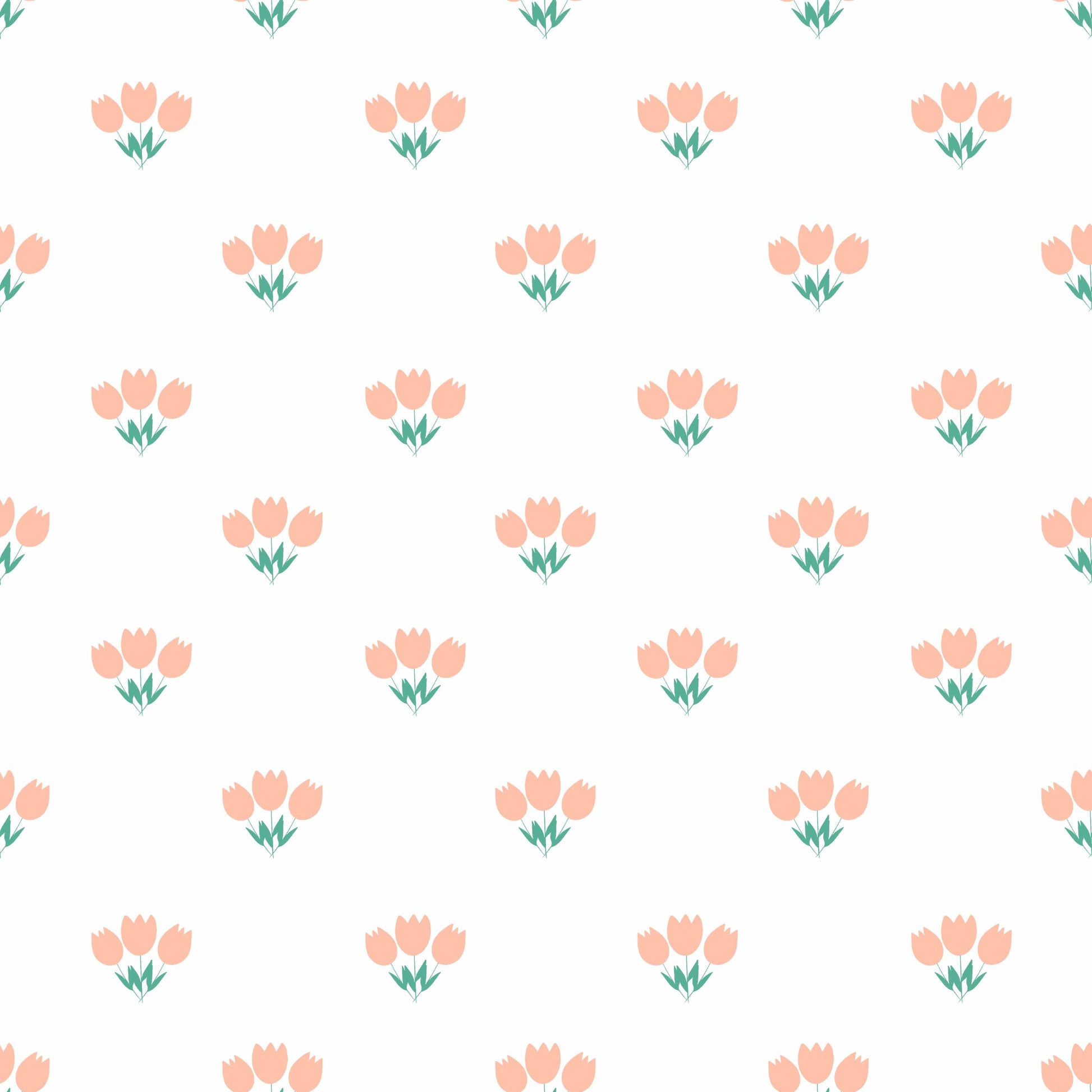 Spring Flower Seamless Digital Paper - CraftNest - Digital Crafting and Art