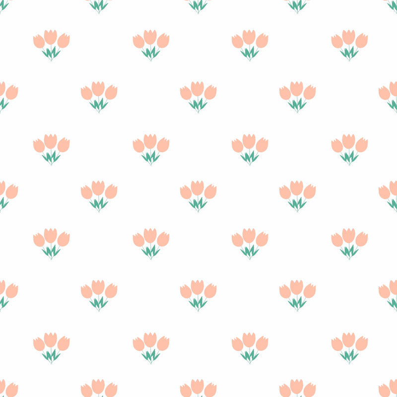 Spring Flower Seamless Digital Paper - CraftNest - Digital Crafting and Art