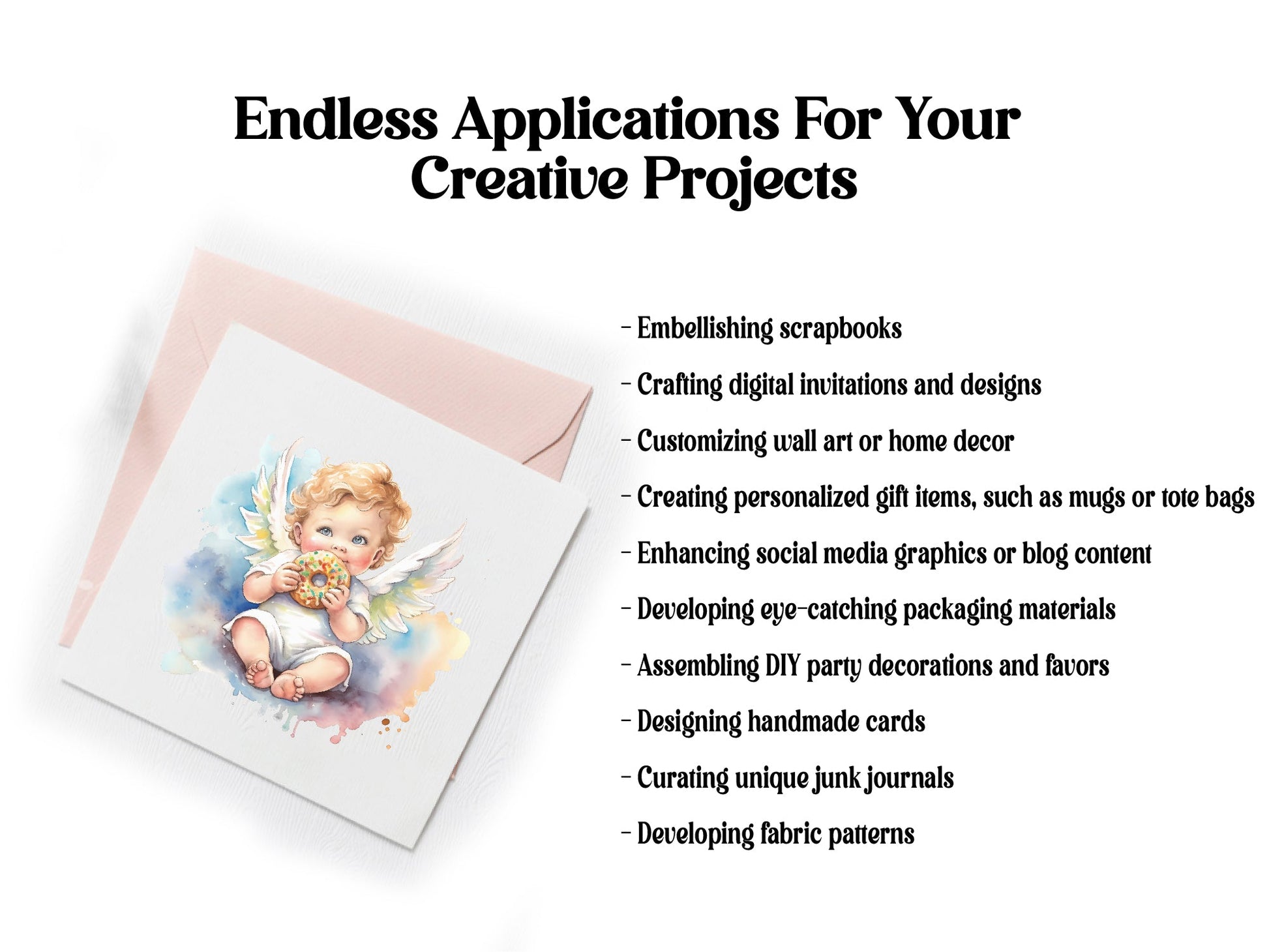 Baby Angels Clipart - CraftNest