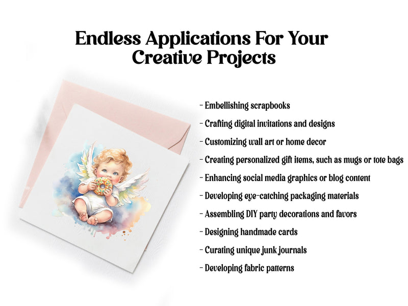Baby Angels Clipart - CraftNest