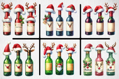 Beer Christmas Funny Clipart Bundle - CraftNest - Digital Crafting and Art