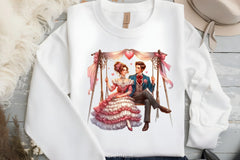 Valentine Romantic Couple Clipart Bundle 4 - CraftNest - Digital Crafting and Art