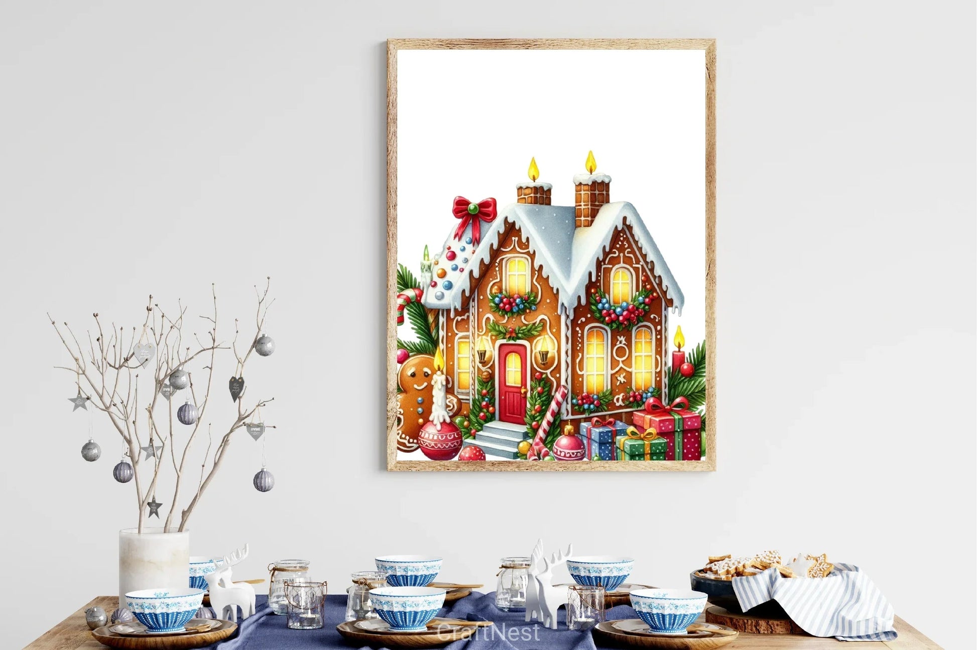 Christmas House Clipart Bundle 5 - CraftNest - Digital Crafting and Art
