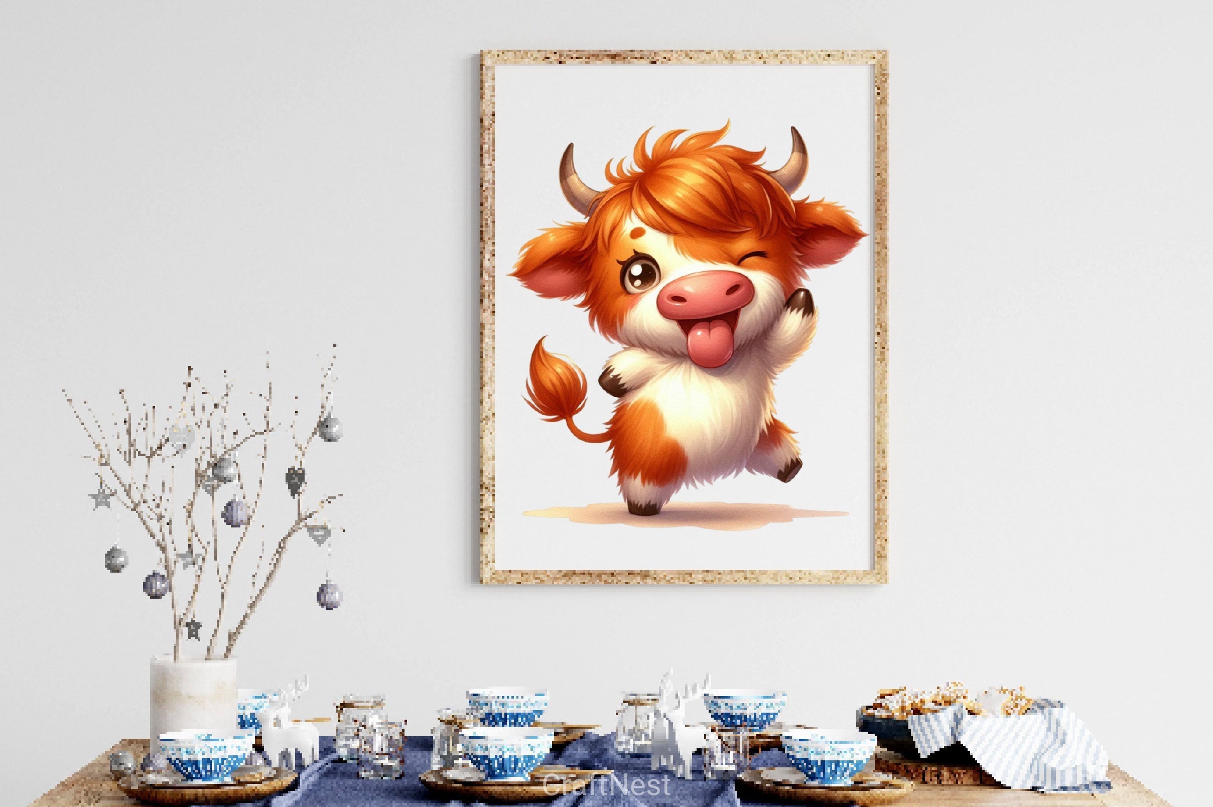 Funny Farm Animals Clipart Bundle 2