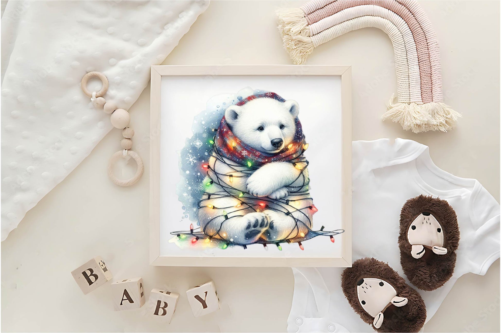 Christmas Polar Bear Clipart Bundle 5 - CraftNest - Digital Crafting and Art
