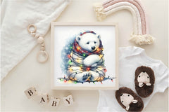 Christmas Polar Bear Clipart Bundle 5 - CraftNest - Digital Crafting and Art