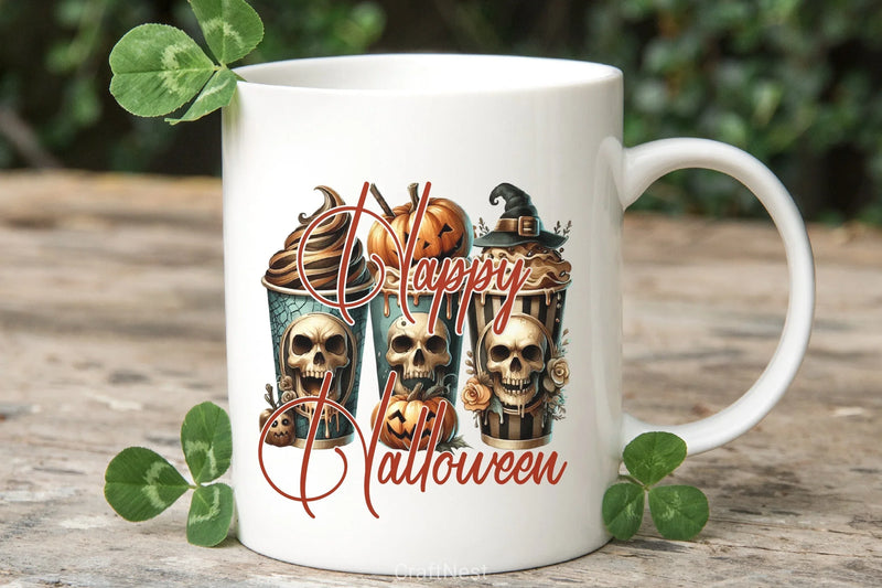 Happy Halloween Clipart Bundle 4 - CraftNest - Digital Crafting and Art