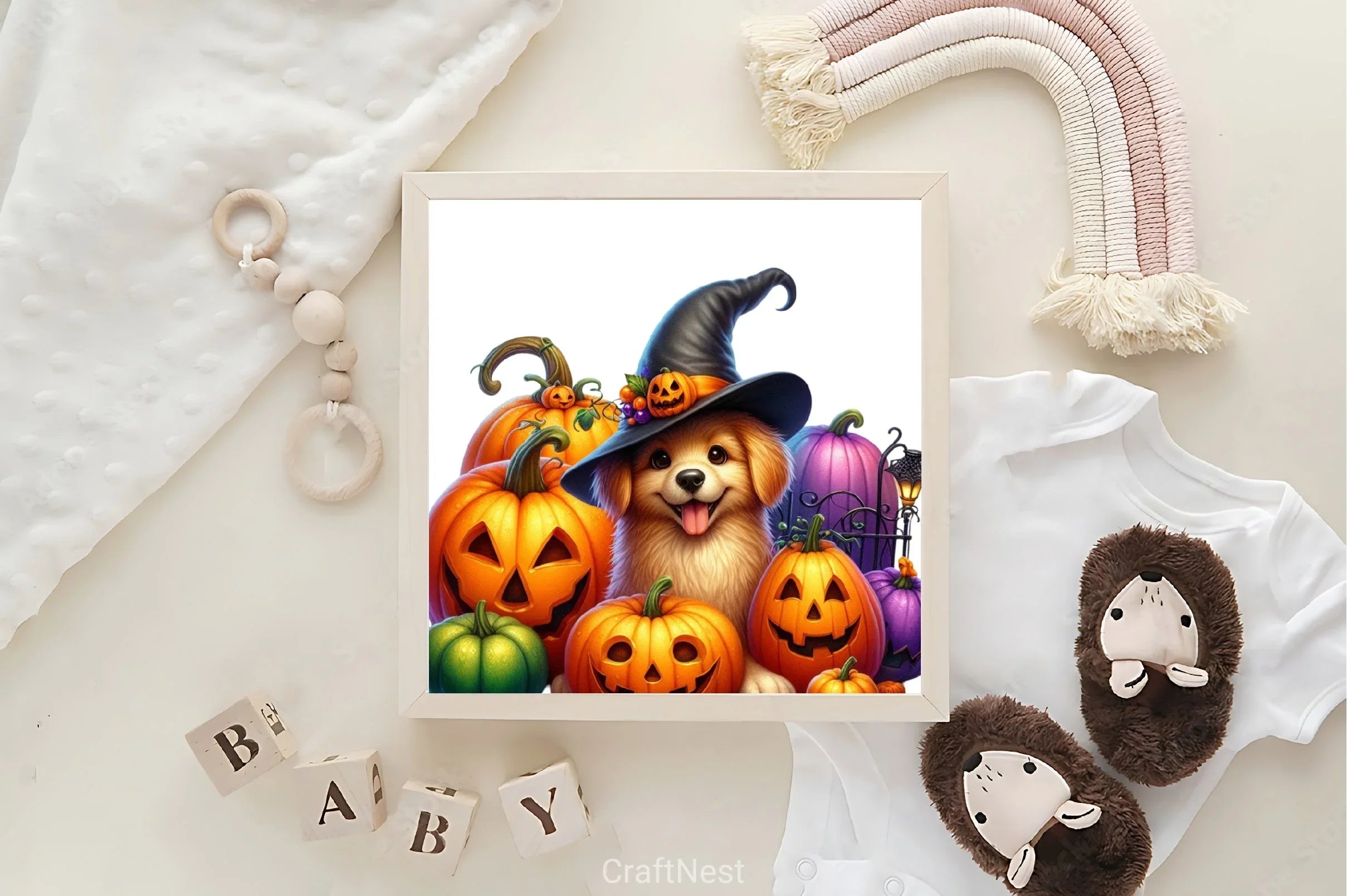 Cute Dog Halloween Clipart Bundle - CraftNest - Digital Crafting and Art