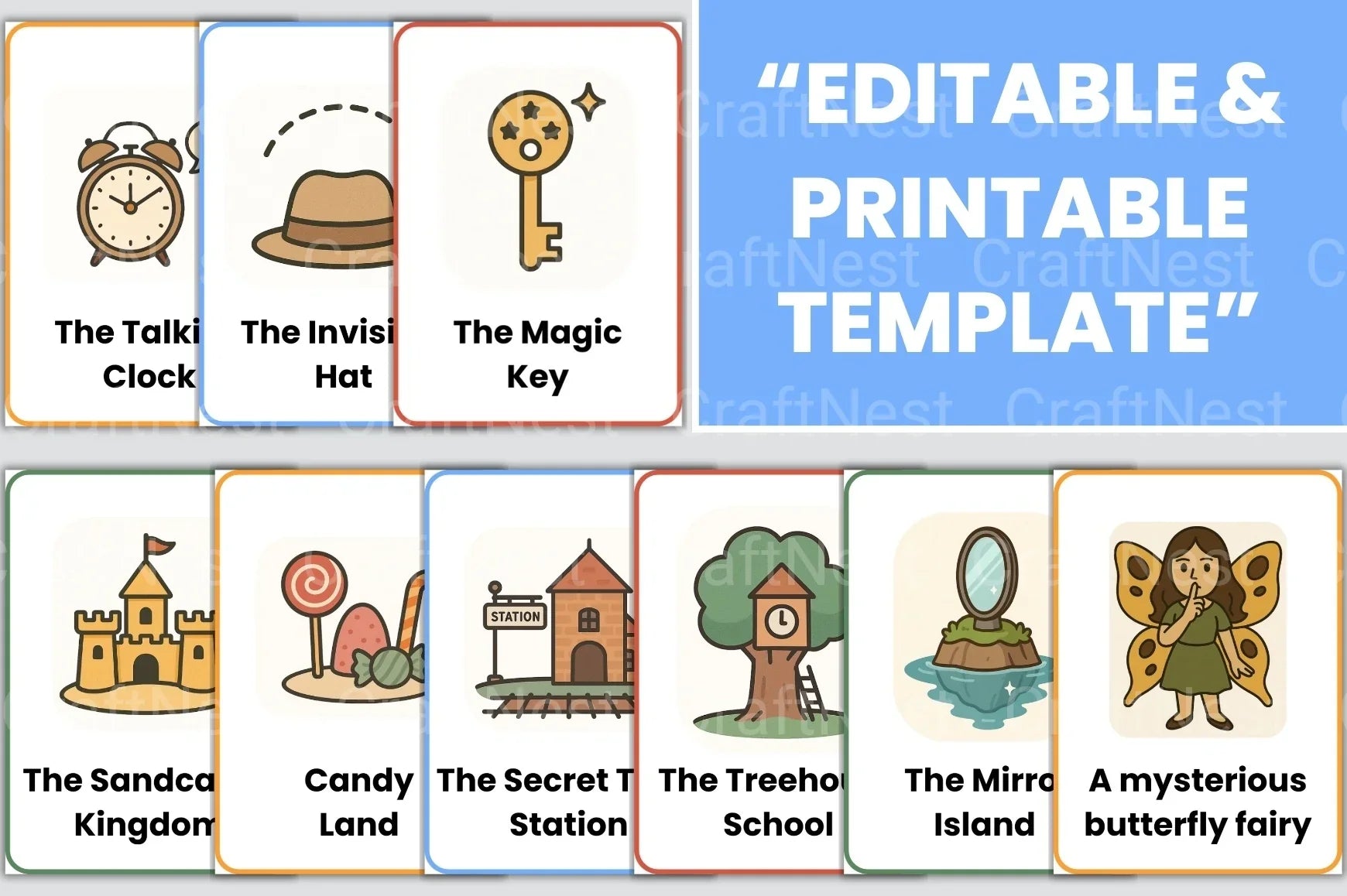 Imagination Cards for Kids - CraftNest - Digital Crafting and Art