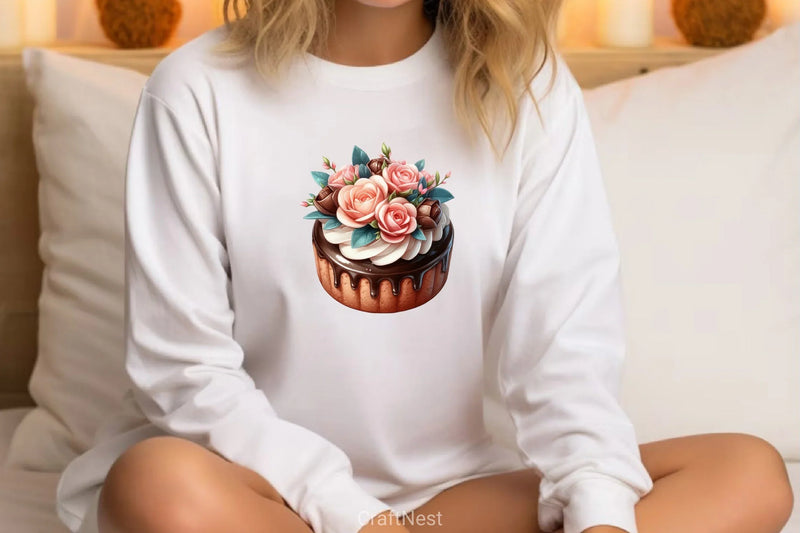 Chocolate Cakes Clipart Bundle - CraftNest - Digital Crafting and Art