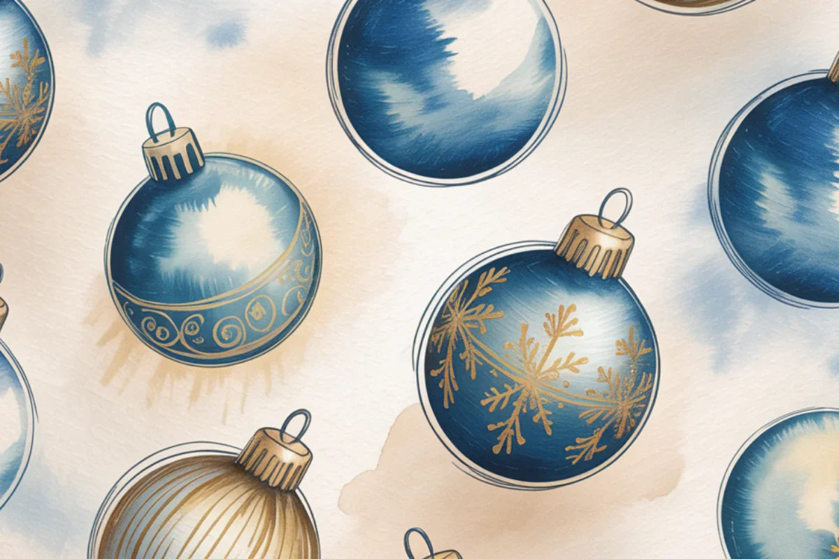 Metallic Christmas Background Papers - CraftNest - Digital Crafting and Art