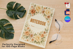 Stylish Notebook Cover Design - CraftNest - Digital Crafting and Art