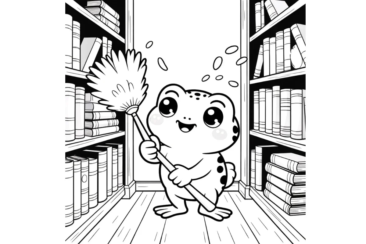 Chores Made Cute Coloring Book - CraftNest - Digital Crafting and Art