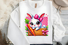 Easter Bunny Sign Clipart Bundle - CraftNest - Digital Crafting and Art