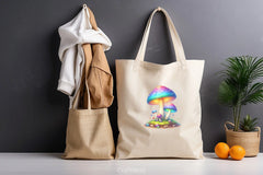 Colorful Mushrooms Clipart Bundle - CraftNest - Digital Crafting and Art