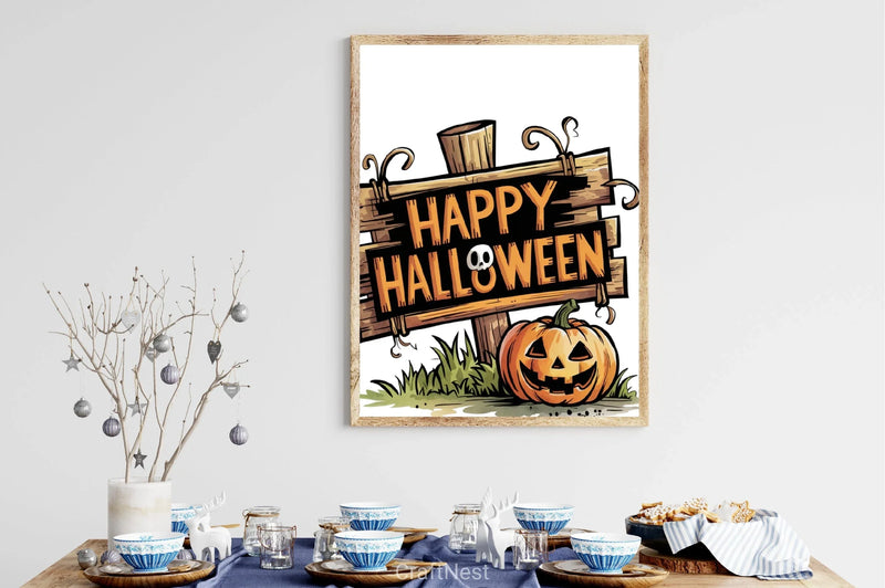 Happy Halloween Clipart Bundle 6 - CraftNest - Digital Crafting and Art