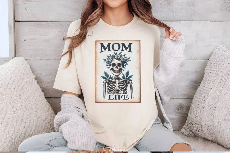 Sarcastic Mama Skeleton Clipart Bundle - CraftNest - Digital Crafting and Art