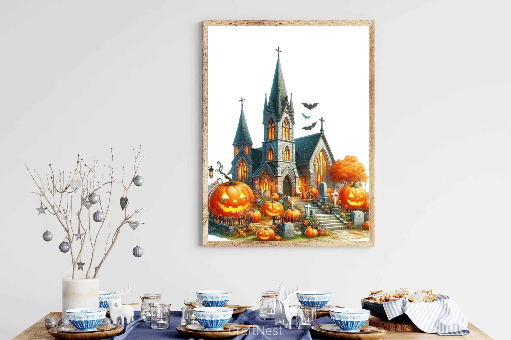 Halloween House Clipart Bundle 6 - CraftNest - Digital Crafting and Art
