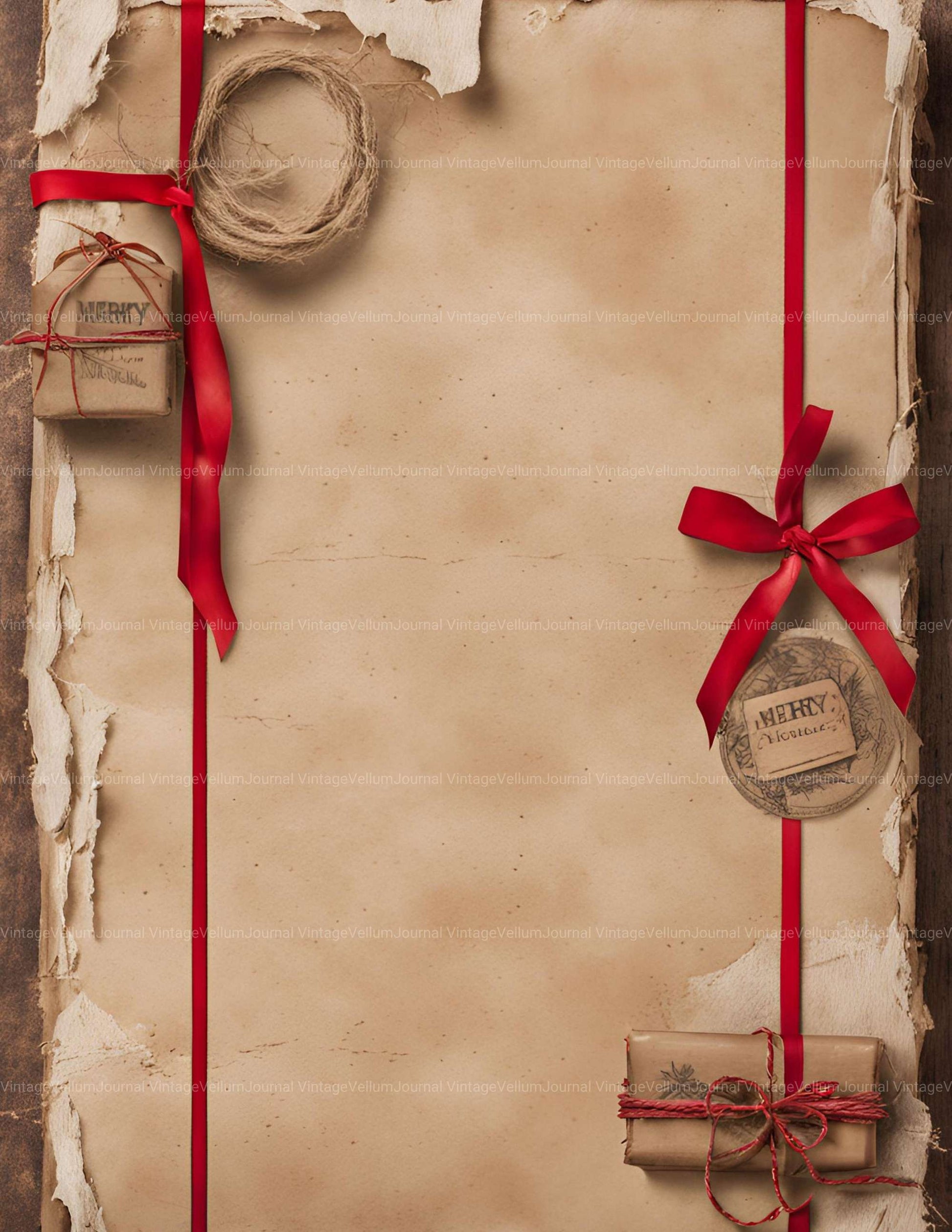 Victorian Christmas Junk Journal Pages - CraftNest - Digital Crafting and Art