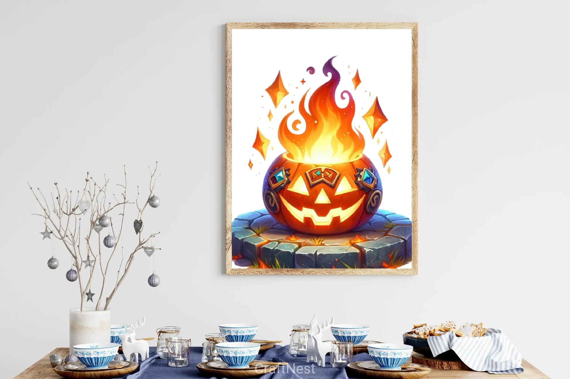 Halloween Fire Clipart Bundle - CraftNest - Digital Crafting and Art