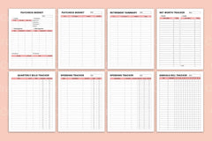 Budget Management Organizer for Effective Financial Planning - CraftNest - Digital Crafting and Art