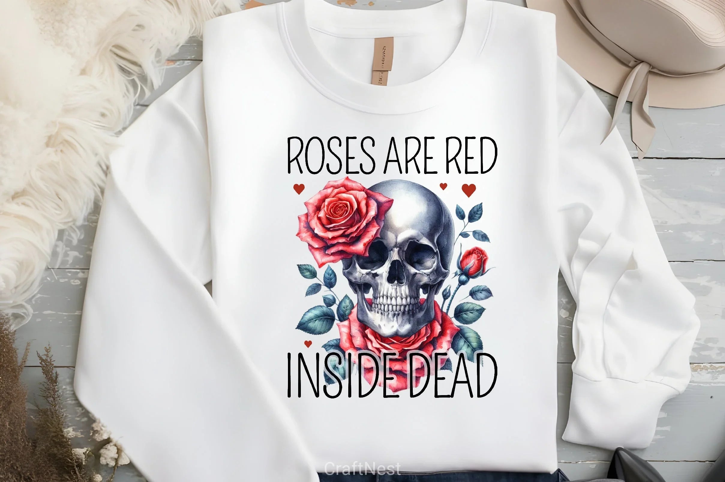 Skeleton Valentine's Day Clipart Bundle 3 - CraftNest - Digital Crafting and Art