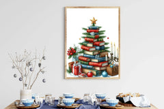 Christmas Book Tree Clipart Bundle - CraftNest - Digital Crafting and Art