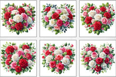 Valentine's Rose Clipart Bundle - CraftNest - Digital Crafting and Art