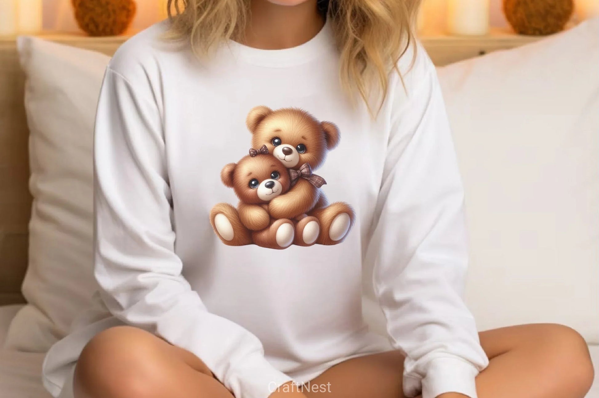 Teddy Bear Couple Clipart Bundle - CraftNest - Digital Crafting and Art