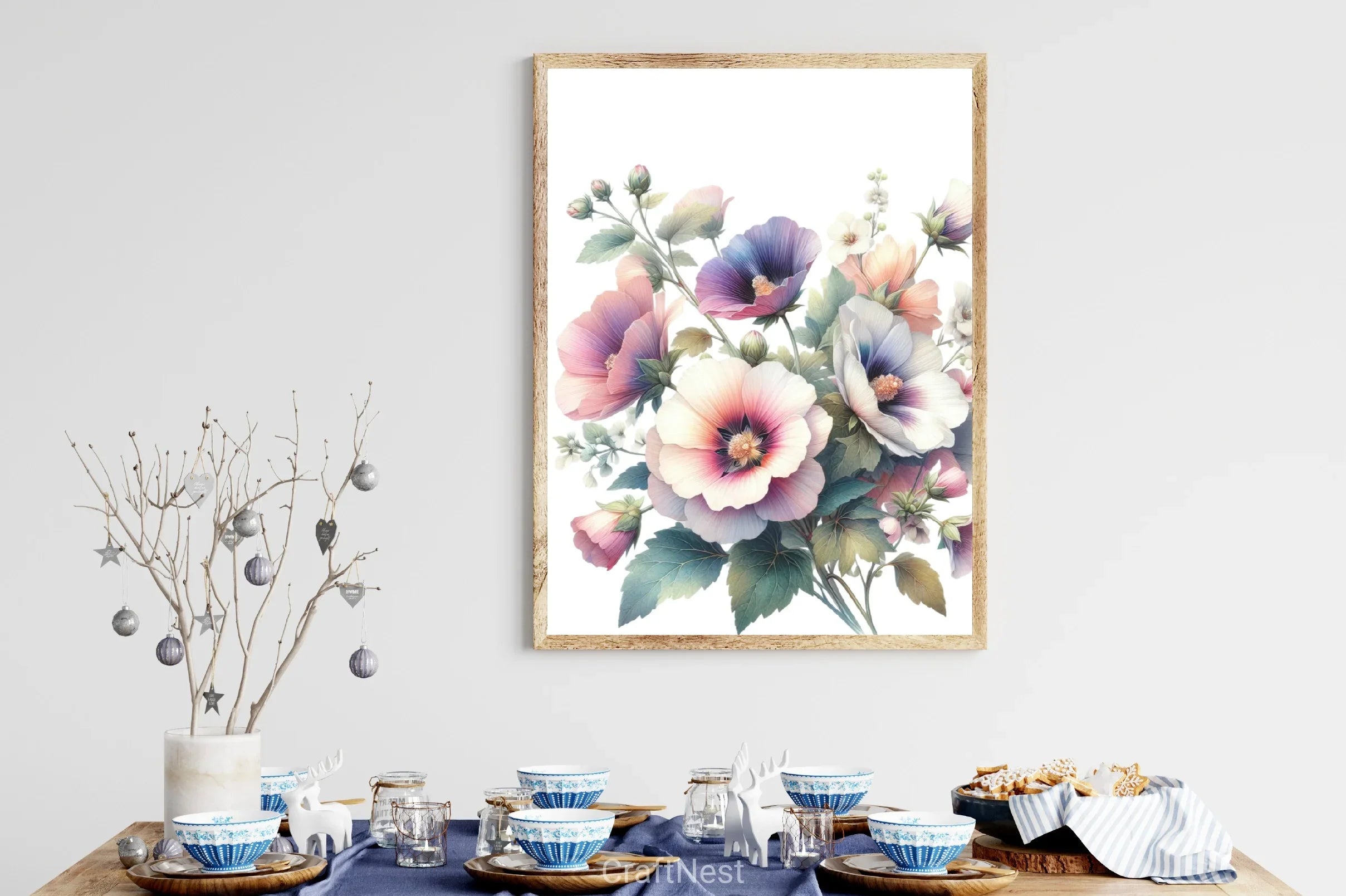 Vintage Flower Clipart Bundle - CraftNest - Digital Crafting and Art