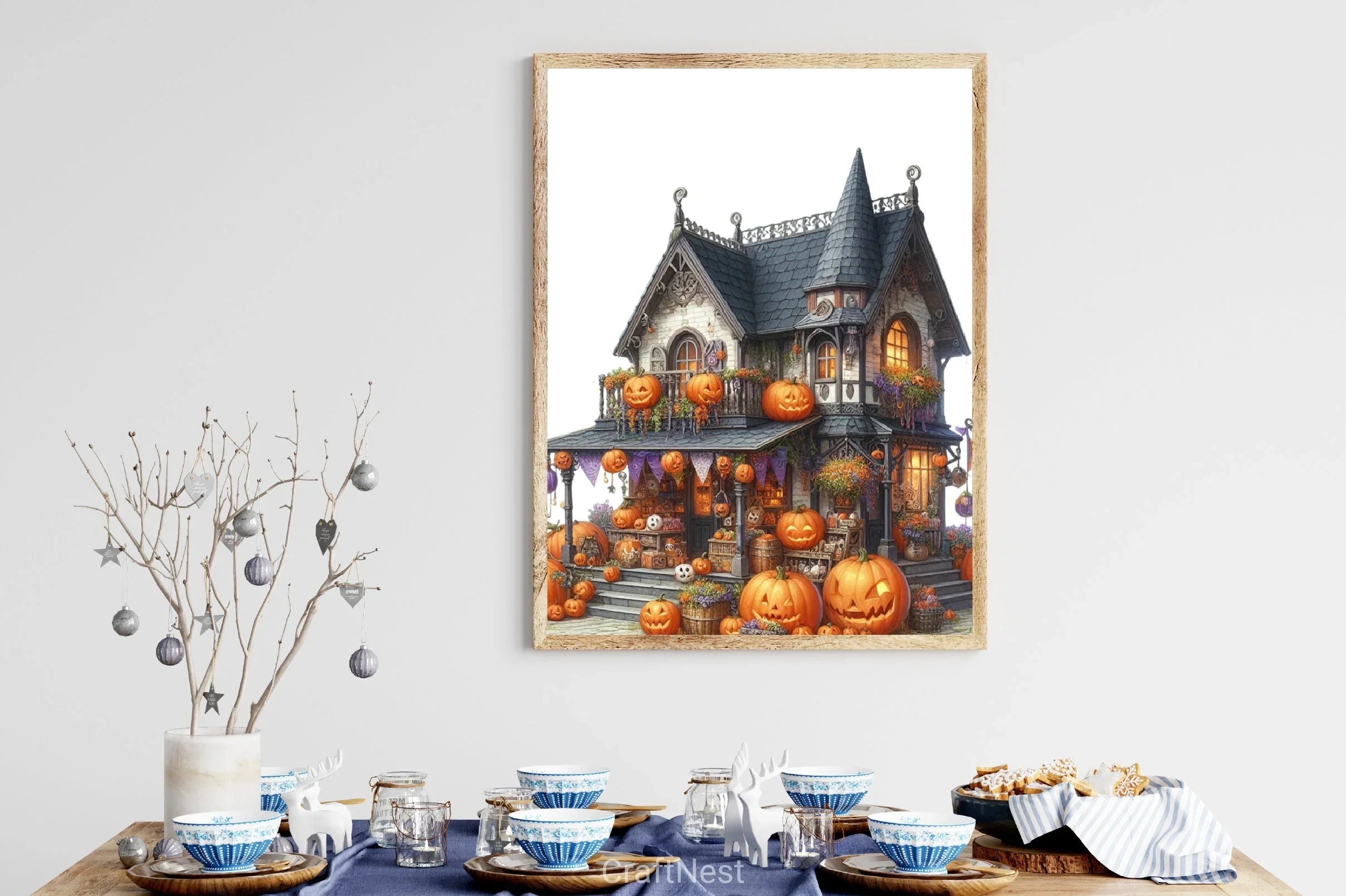 Vintage Halloween Clipart Bundle 9 - CraftNest - Digital Crafting and Art