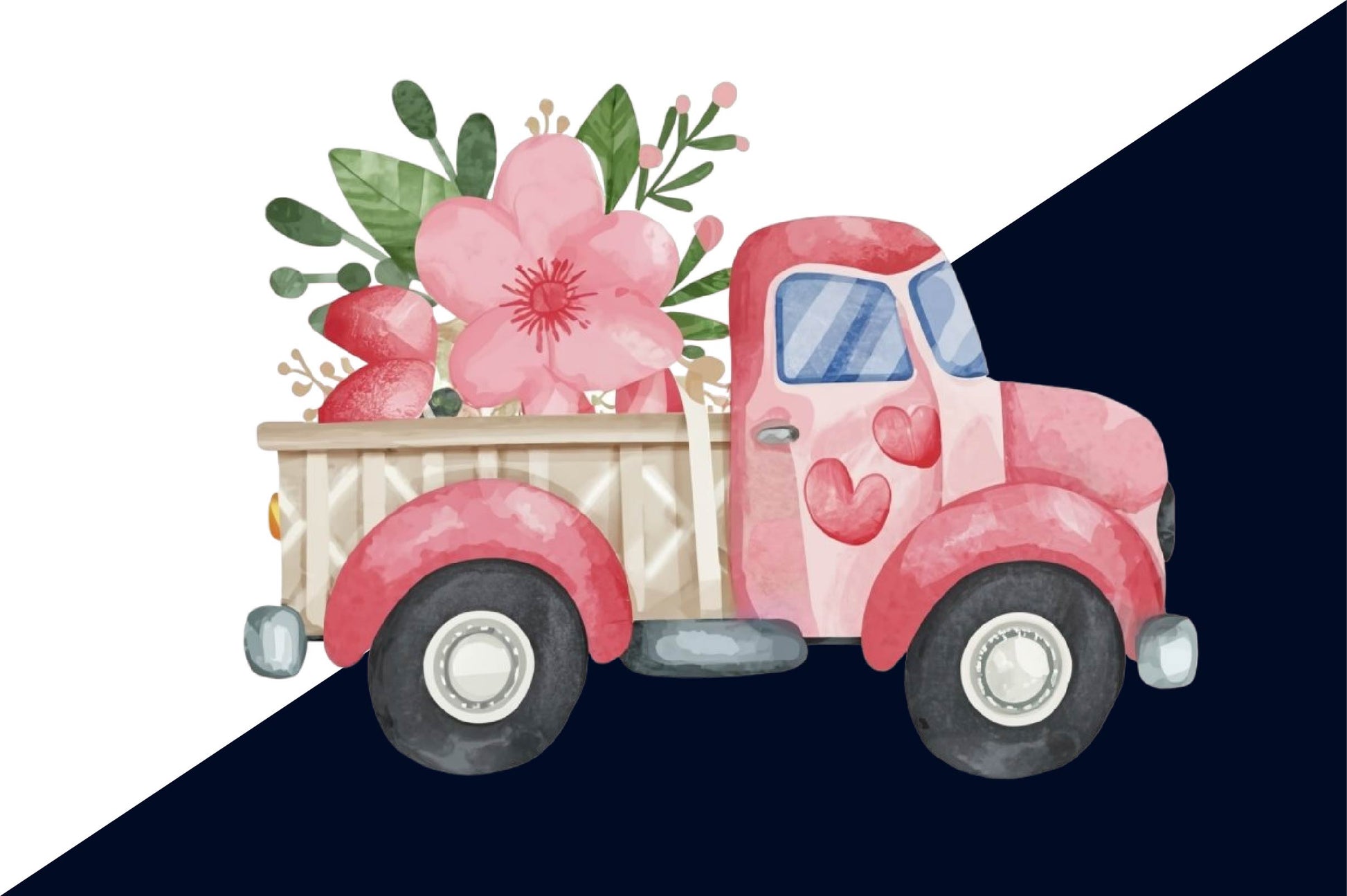 Valentine Truck Clipart Bundle - CraftNest - Digital Crafting and Art