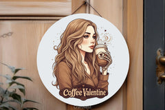 Coffee Valentine Girl Clipart Bundle - CraftNest - Digital Crafting and Art
