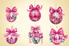 Happy New Year Discoball Clipart Bundle - CraftNest - Digital Crafting and Art