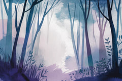 Midnight Forest Background Papers - CraftNest - Digital Crafting and Art