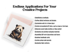 Baby Pandas Clipart - CraftNest
