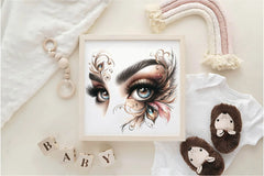 Glitter Glamorous Eye Clipart Bundle 1 - CraftNest - Digital Crafting and Art