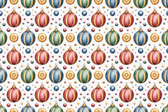 Christmas Baubles Seamless Papers - CraftNest - Digital Crafting and Art