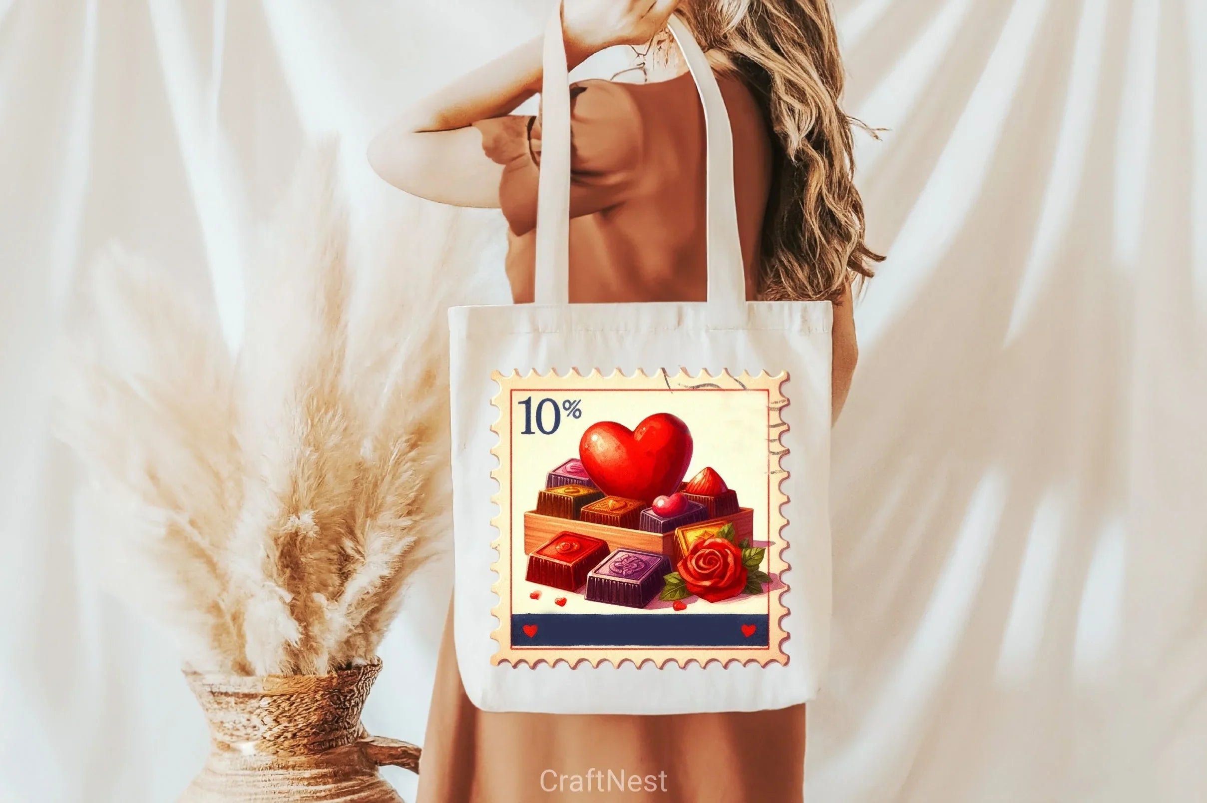 Vintage Valentine Stamps Clipart Bundle - CraftNest - Digital Crafting and Art