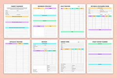 Craft Business Organizer for Efficient Management - CraftNest - Digital Crafting and Art