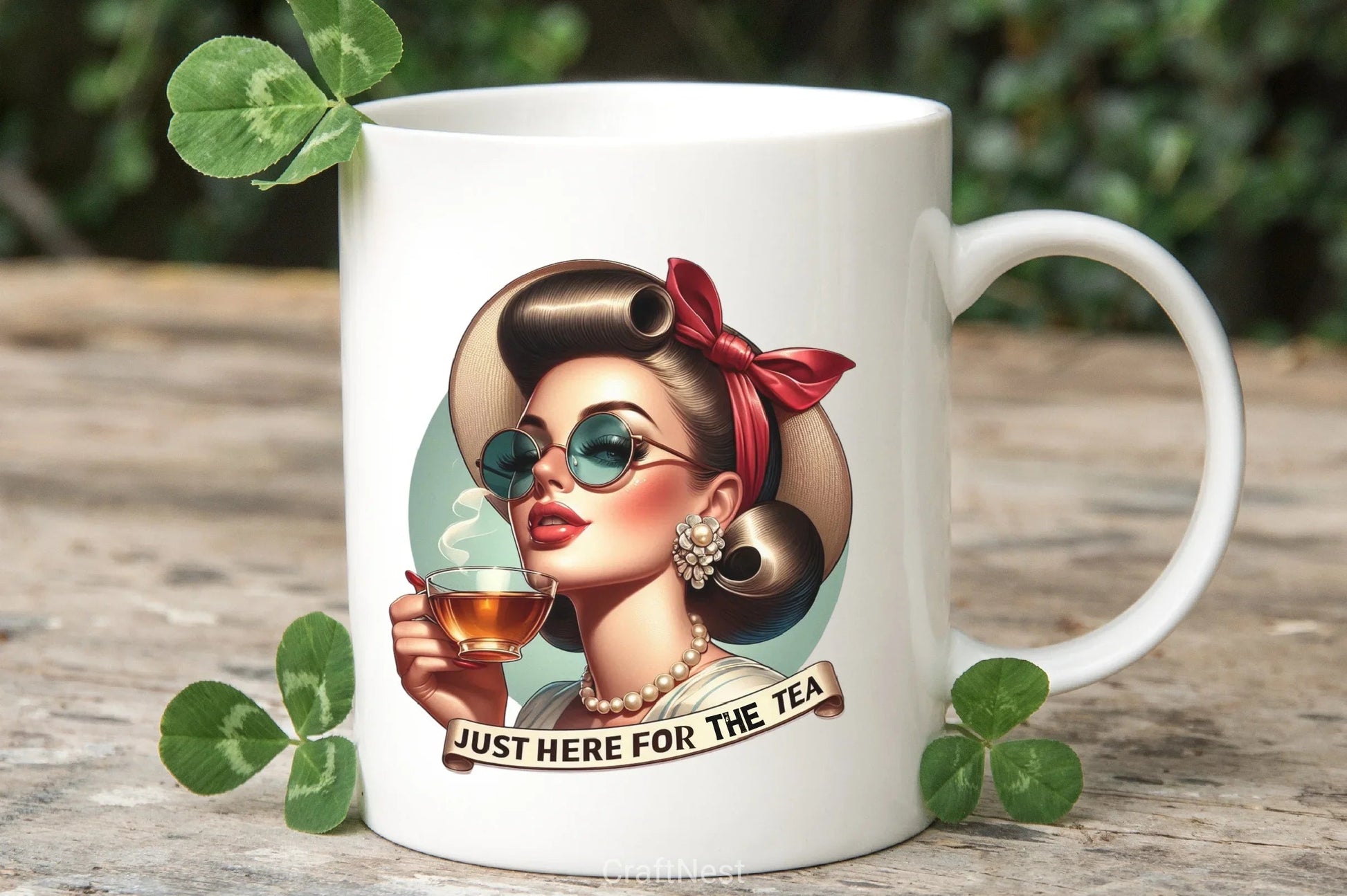 Just Here For The Tea Clipart Bundle 4 - CraftNest - Digital Crafting and Art