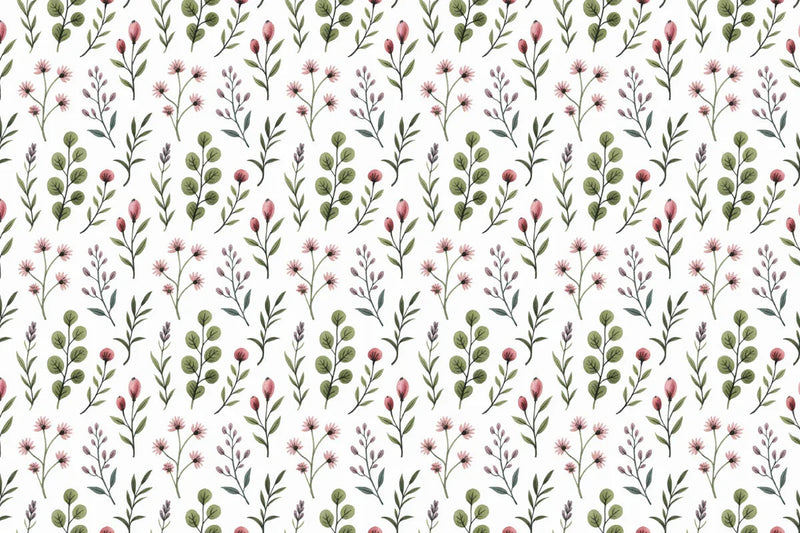 Botanical Blooms Seamless Papers - CraftNest - Digital Crafting and Art