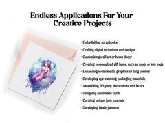 Crystal Mermaids Clipart - CraftNest