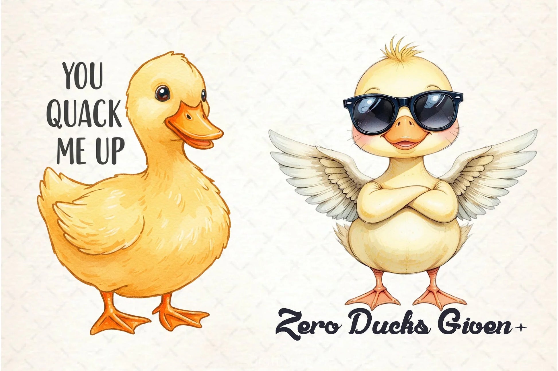 Sarcastic Ducks Quotes Clipart Bundle - CraftNest - Digital Crafting and Art